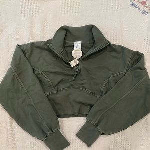 Aerie cropped sweatshirt